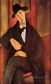 portrait of mario varvogli Amedeo Modigliani